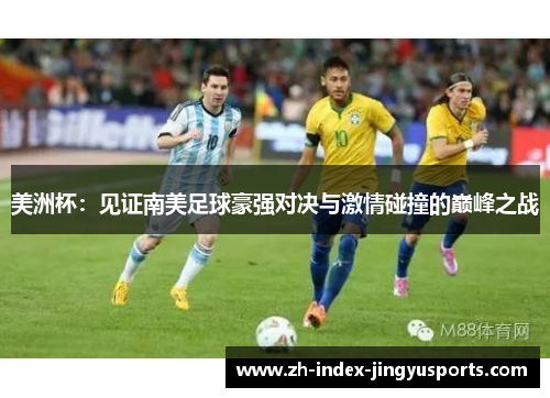 美洲杯：见证南美足球豪强对决与激情碰撞的巅峰之战